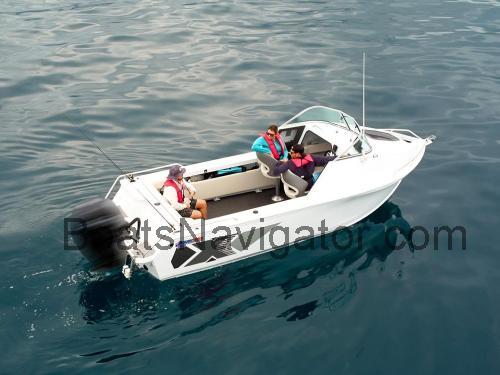 Quintrex 590 Ocean Spirit fiche technique et avis